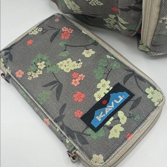 Kacy Sling Rope Bag “Forest Blossom” billfold included - Picture 5 of 11